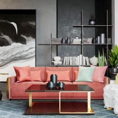 Interior I Shaped Sofa for Living Room Luxury Sectional Sofas Designer Sofa Set Furniture Italian Design Modern Furnitures
