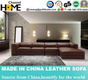Home Furniture Living Room Leather Sofa (HC3007)