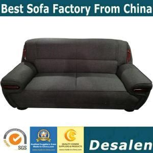 Grey Color Modern Living Room Sectional Fabric Loveseat Sofa (A838)