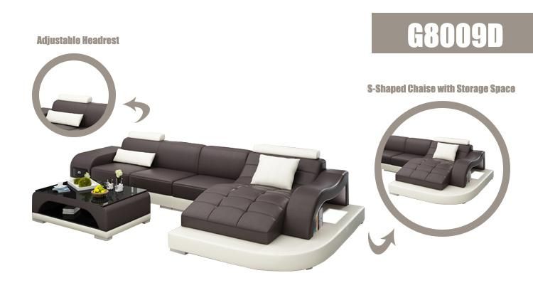 Wholesale Price Living Room Furniture Electric Recliner Sofa with Table