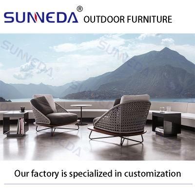 Morden Garden Furniture Sofa Set Outdoor Metal Sofa