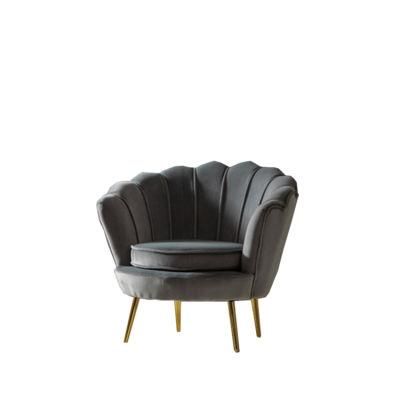 Wholesale 1 2 3 Seater Leisure Sofa Chair Velvet Gold Leg Accent Chair Living Room Sofa