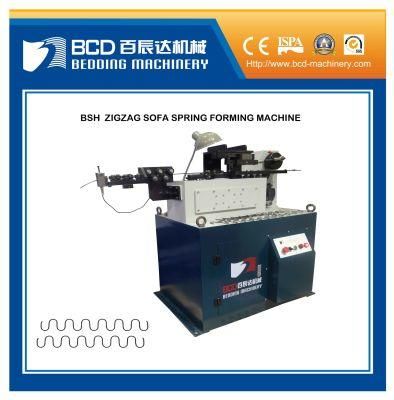 Model Bsfh Shape Zigzag Sofa Spring Forming Machine