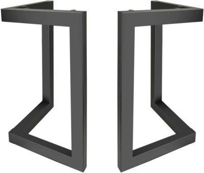 Durable Square Metal Frame Bench Legs for Furniture Leg