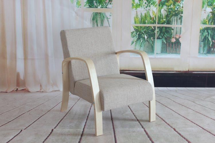 Bentwood simple style armchair /sofa for sitting room living room and office/hotel