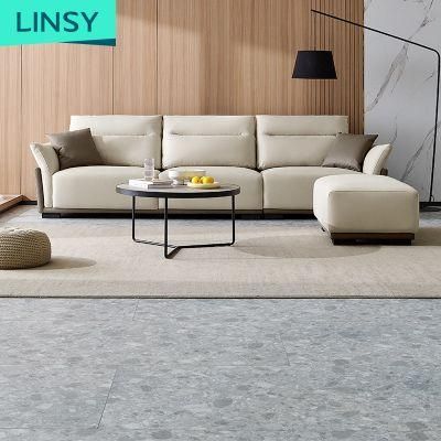 L-Shaped 7 Luxury Dubai Furniture Set Leather Sofa with High Quality Tbs060