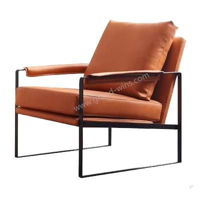 Simple Leisure Italian Sitting Room Hotel Balcony Lazy Sofa Chair