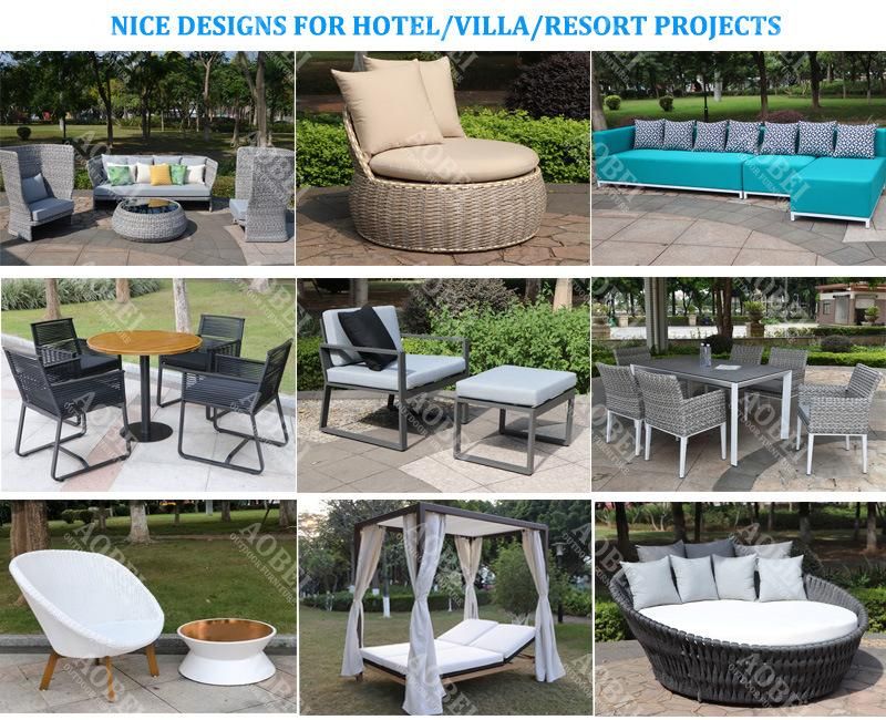 2022 Modern Outdoor Home Garden Furniture Hotel Outdoor Leisure Sofa Set