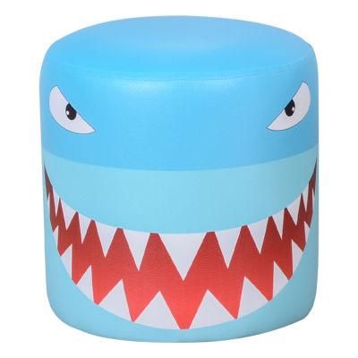 Hot Sale Fashion Modern Stylish Leather Cute Child Stool Ottoman