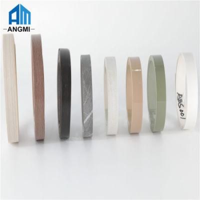 Solid Color PVC Edge Banding Customized Color Plastic Strips for Furniture Use