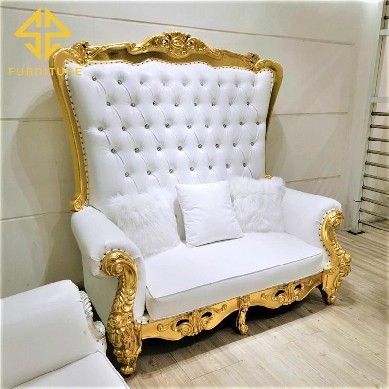 Hotel Queen Throne Wedding Sofa for Event Banquet