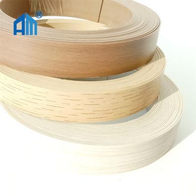 China Factory Supply 1mm 2mm High Quality PVC Wood Grain Edge Banging for Furniture