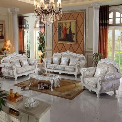 Living Room Fabric Sofa in Optional Couch Seat and Color From Chinese Home Furniture Factory
