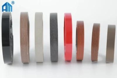 Furniture Accessory Plastic Edge Banding Tape / PVC Edge Banding