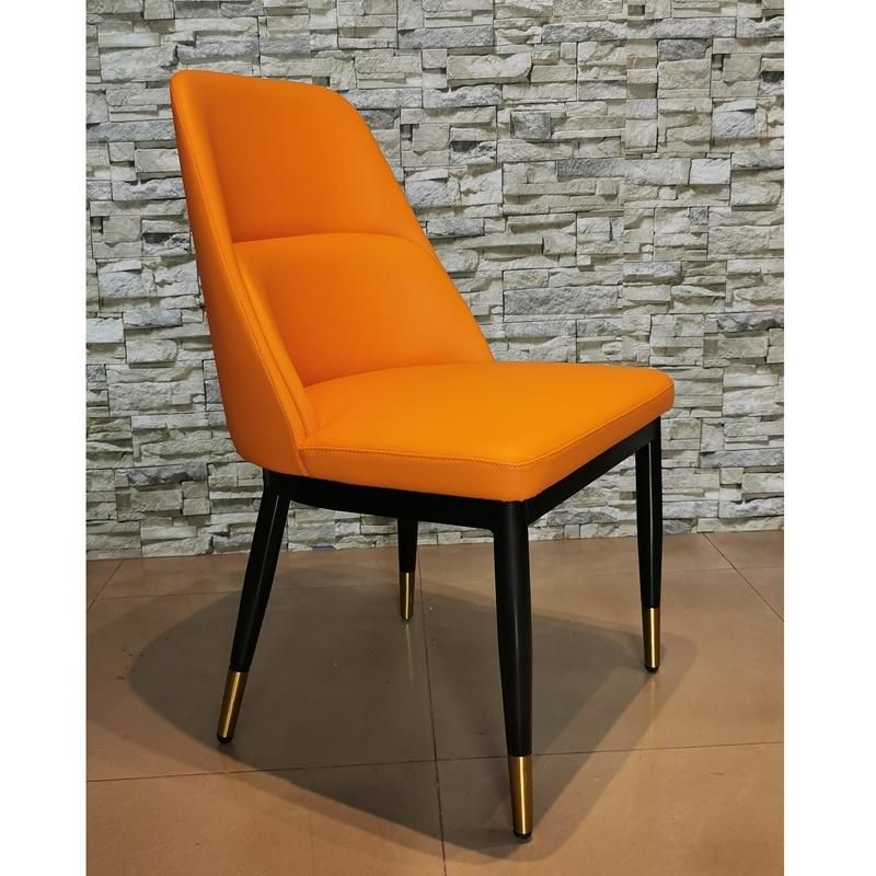 Nova Metal Frame Modern Furniture Leather Lounge Sofa Chair Hotel Dining Chairs