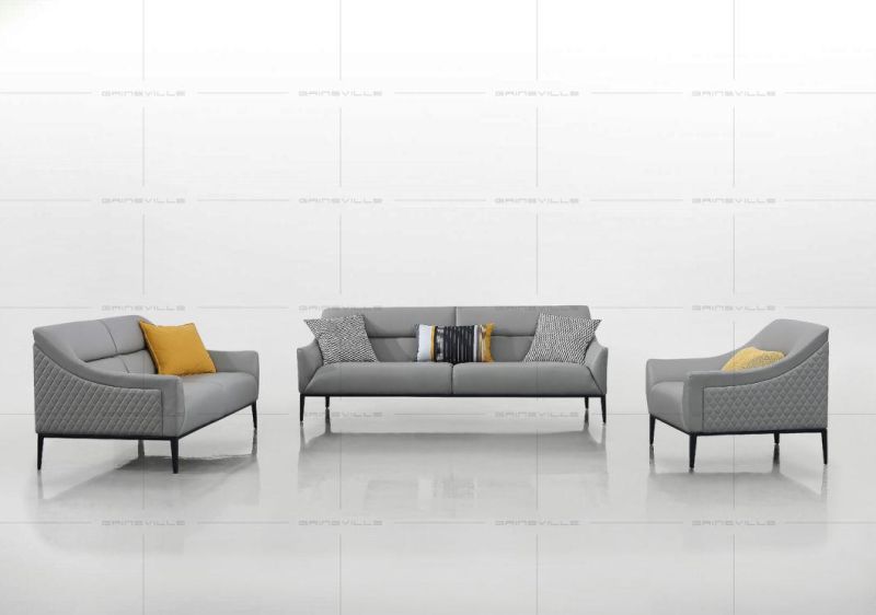 Hot Sale Living Room Modern Upholstered Sofa Leather Sofa Sectional Sofa Sets in High Quality