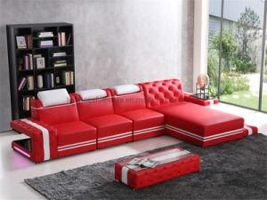 E15c 2020 New Collection Luxury Sectional Leather Sofa