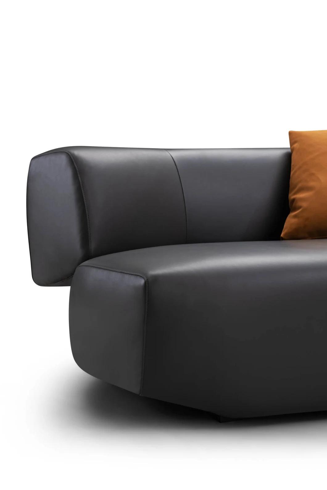 Living Room Furniture Modern Leather Sofa