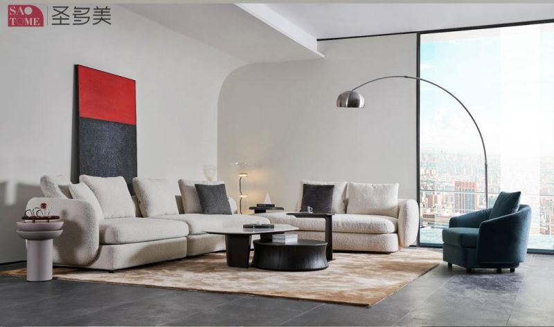 Living Room Furniture Luxury Leather Sofa