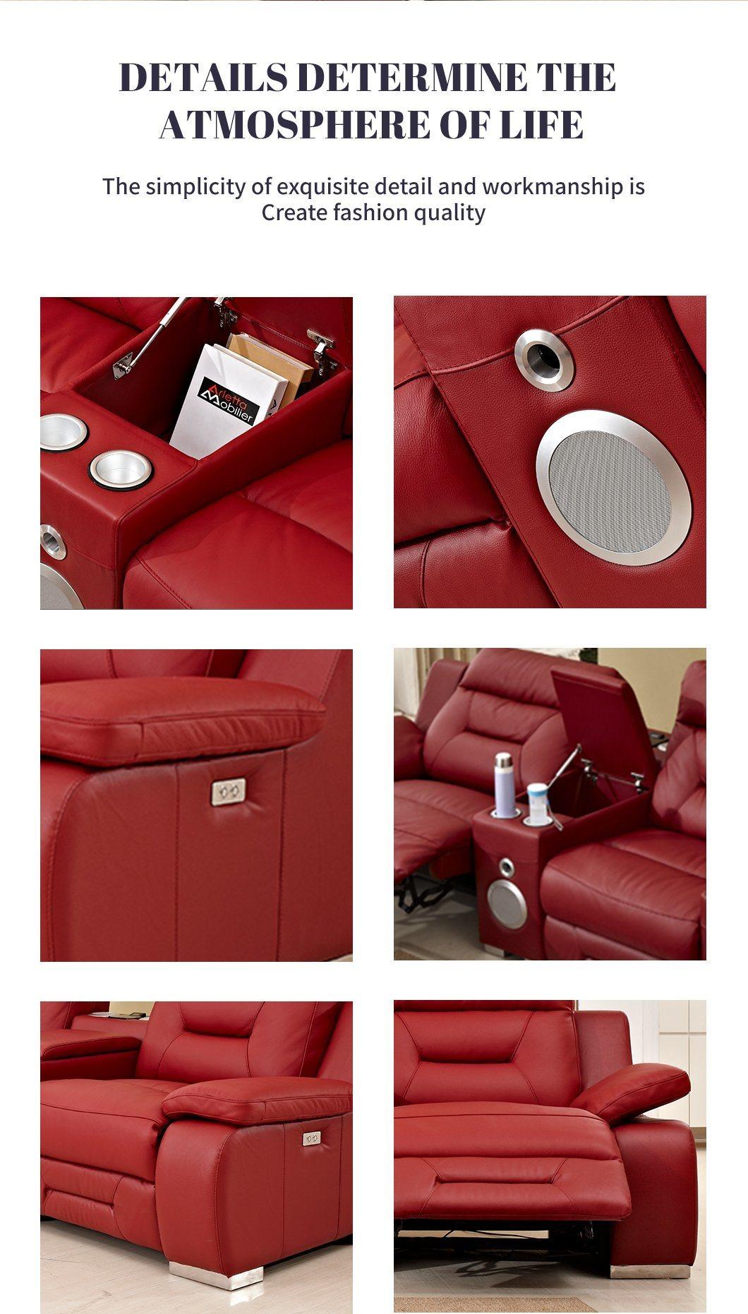 Modern Electric Home Theater, Private Theater, Multifunctional Combination of Video Room, Video Room, Sofa Customization