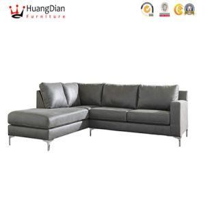 Chinese Custom Furniture Supplier Simple Leather Hotel Lobby Living Room Corner Sofa