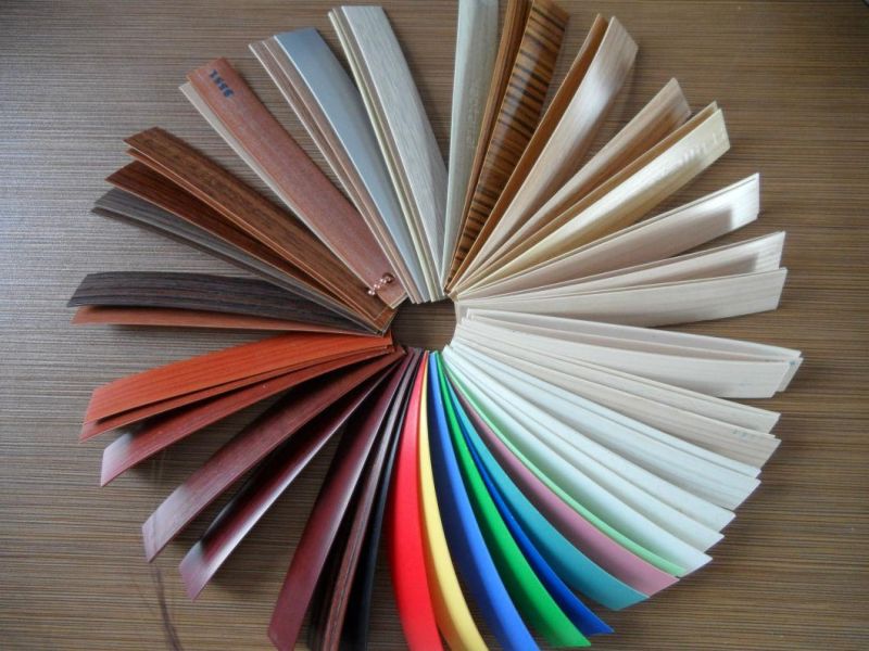 1mm 2mm Wood Grain PVC Edge Banding for Panels Plywood