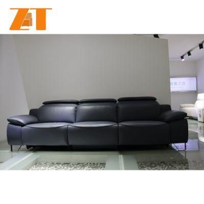 Wholesale Chinese Furniture Living Room Full Genuine Leather Sofa Wooden Frame Sofa Furniture