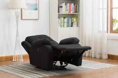 Fashion Hot Selling Home Furniture Manual Recliner Sofa High Quality Living Room Sofa Leisure Lazy Functional Single Sofa