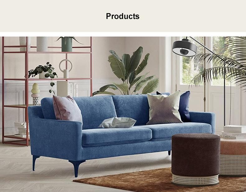 Design Top Wooden Sofa Modern Sofa Set Leisure Furniture Sofa