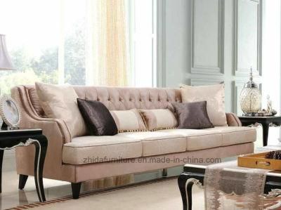 American Style Living Room Fabric Sofa