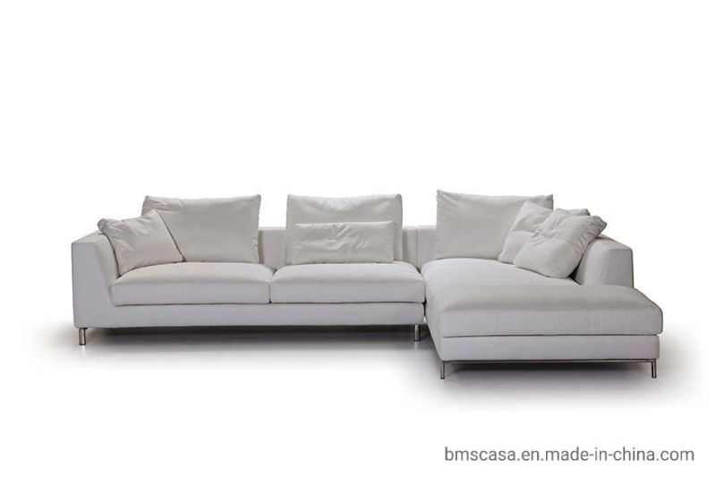 Villa Room High End Custom Made Leather Sofa