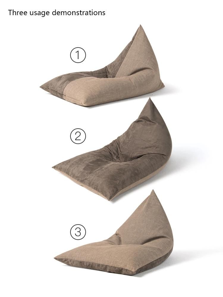 Luckysac Giant Warm Healthy Bean Bag Sofa Relax Bin Bag Sofa Chair Beanbag Couch Living Room Bedroom Comfortable Bean Bag Sofa