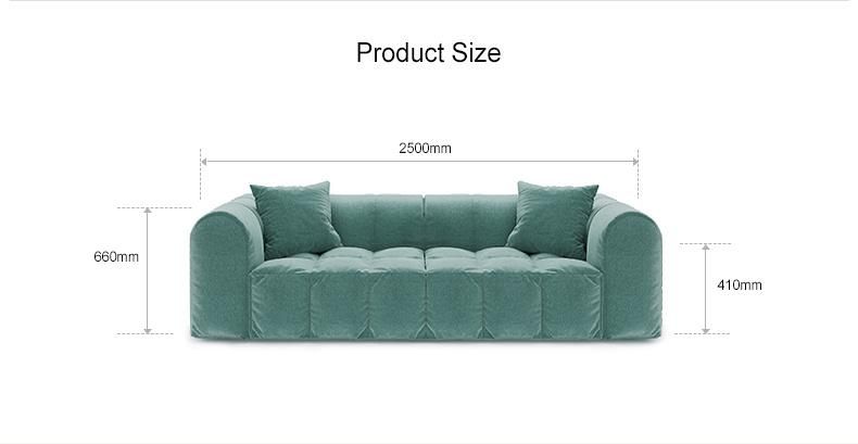 Modern 1+2 Sets Dubai Royal Luxury Furniture Fabric Sofa