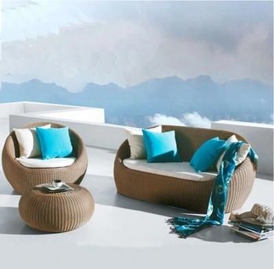 Sofa Combination Courtyard Imitation Rattan Table and Chair Outdoor