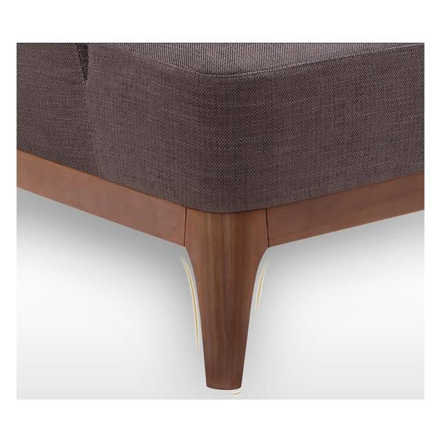 Light and Luxury Unique Design Furniture Ash Solid Wooden with Fabric Sofa for Hotel