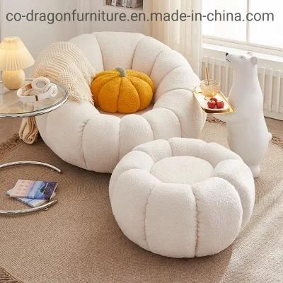 Modern Fabric Leisure Sofa with Foot for Living Room Furniture