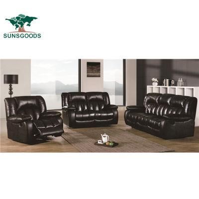 High Quality Wooden Frame Sectional Couches Leisure Leather Sofa Living Room Furniture