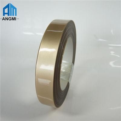 High Grade New Design Golden PVC Edge Banding Tape for Office Kitchen Cabinet Decoration