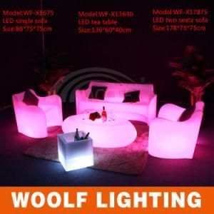 2015 Hot Sales LED Sofa, RGB Sofa, LED Bar Sofa