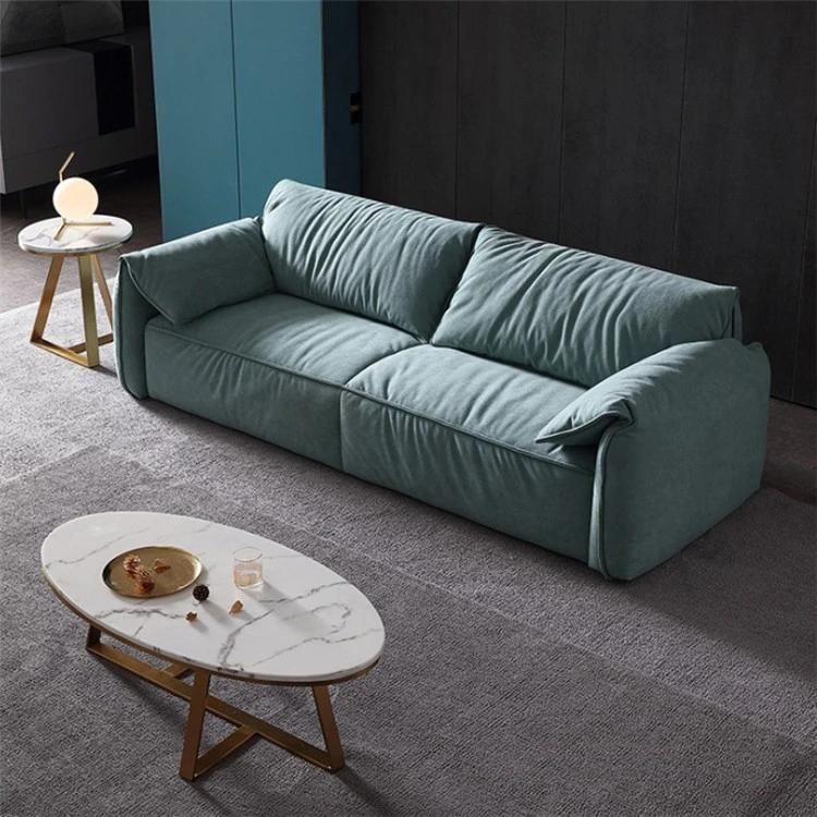 Four Colour Nordic Upholstered Furniture Fabric Sofa