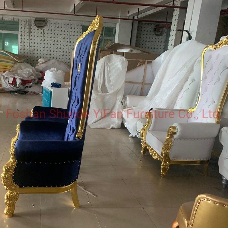 Hotel Furniture Factory Wholesale High Back Hotel Wedding Chairs in Optional Furnitures Color