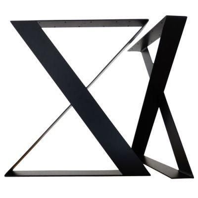 X Shaped Coffee Metal Table Legs