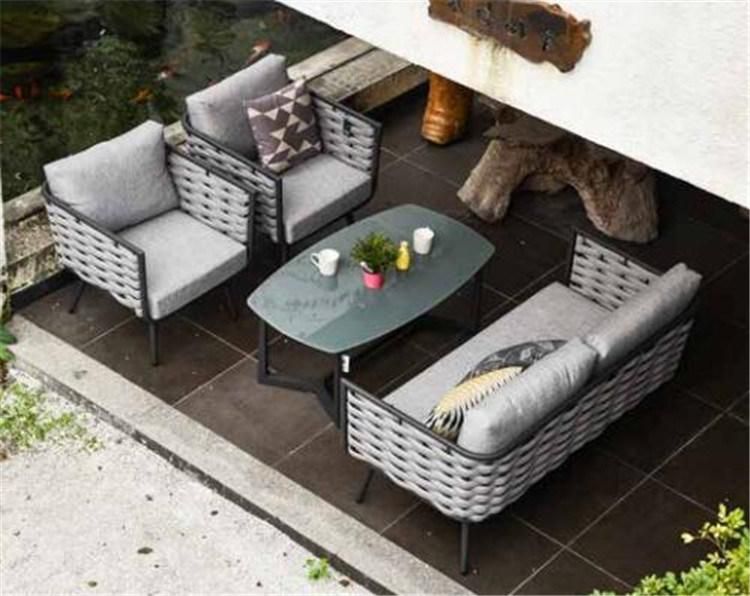 Outdoor Sofa Sectional Lounge Sofa Garden Combination Furniture Patio Sofa Set