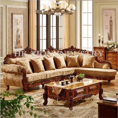 Luxury Lounge Living Room Furniture Sofa Fabric Upholstery Modernos Lounge Chair Sofa European Style Leisure Corner Sofa