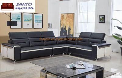 Modern Fashion Sectional Sofa Set Corner Style Leather Sofa Dubai Sofa Furniture Corner Sofa Living Room Furniture