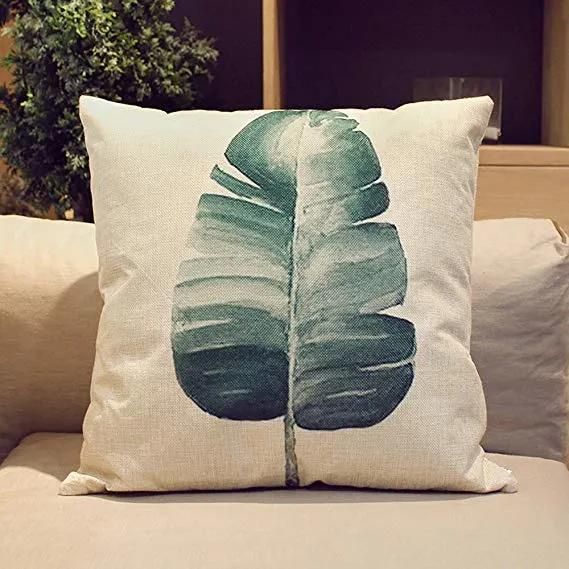 3D Printing Chair Cushion on Sofa Plant Design Leaf Design