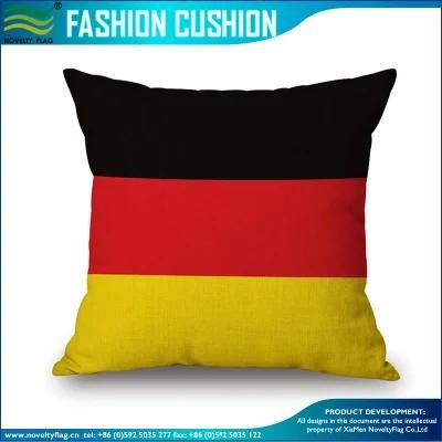 Fan National Flag Fashion Cushion Cover Pillow Case Home Sofa Decor (B-NF42F23004)