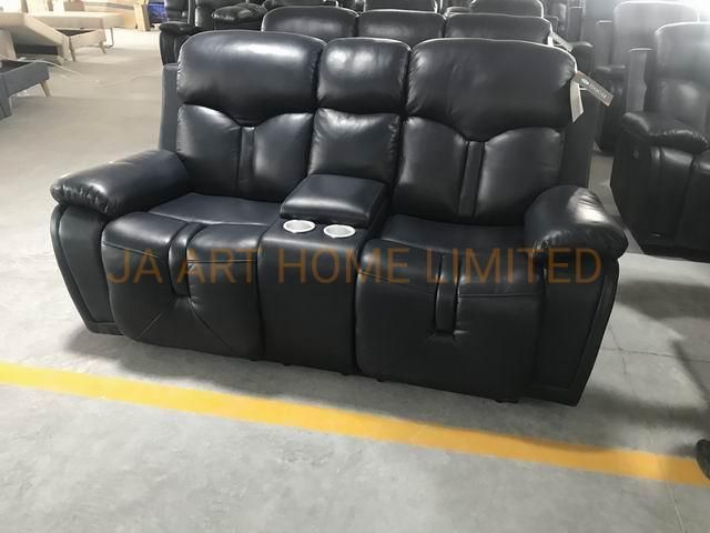 Air Leather Recliner Sofa for Living Room Furniture Ja-1943