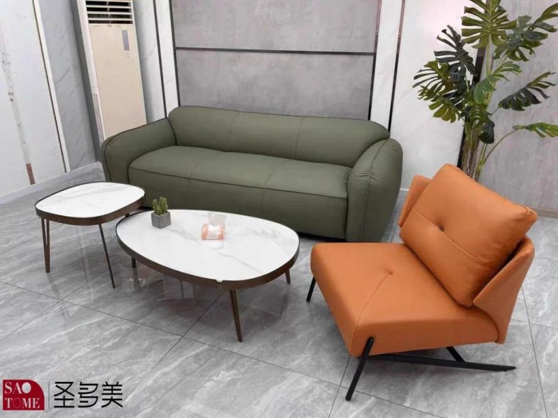 88*88*82cm Home Living Room Furniture Leather Sofa