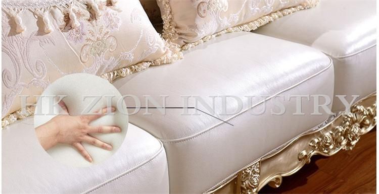 Commercial Royal Sofa Set Antique Sectional European Style Modern Living Room Home Hotel Setting Room Chesterfield Genuine Leather Sofa